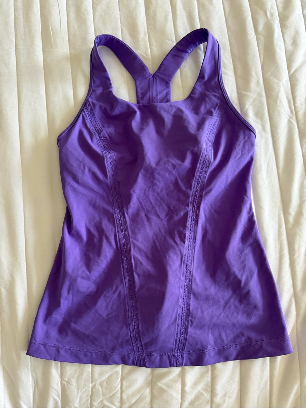 Lululemon Purple Racerback Women's Active Tank Top